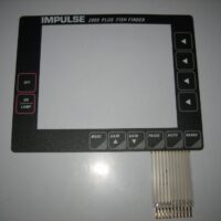Impulse *NEW* 2800 + Plus Fish Finder Front Vinyl Keyboard Keypad Overlay Button