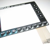 Impulse *NEW* 2830 Loran Fish Finder Front Vinyl Keyboard Keypad Overlay Button