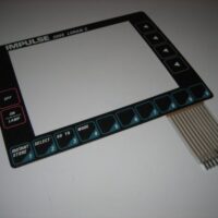 Impulse *NEW* 3000 Loran C Front Vinyl Keyboard Keypad Overlay Button