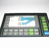 Si-Tex Sitex XJ-1 Loran C Receiver Front Vinyl Keyboard Keypad Overlay Fascia