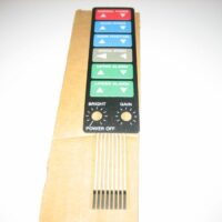 Si-Tex Sitex AVS-7 Front Vinyl Keyboard Keypad Overlay Fascia Buttons