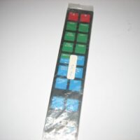 Si-Tex Sitex CVS-110 Front Keyboard Keypad Membrane Overlay Fascia Vinyl Plastic