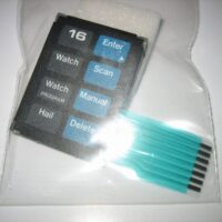 Regency Polaris Hailer VHF Front Vinyl Keyboard Keypad Overlay Fascia Buttons