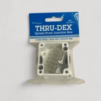 Newmar BX-1 Thru-Dex Splash Proof Junction Box - 2 Cable Entries/6 Terminals