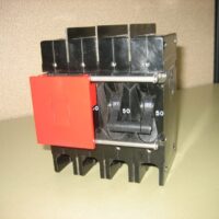 Airpax 249-2-100-50-3-62f-2 100 Amp / 50 Amp 4 Pole Breaker w/ Lockout