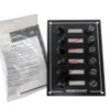 Paneltronics 6 Position Booted Toggle Marine DC Fused Switch Panel 9960002B NEW Open Box