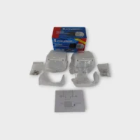 Poly-Planar MA-840 Subcompact Marine Speakers x2 80 Watts (White) New Open Box Free US Shipping
