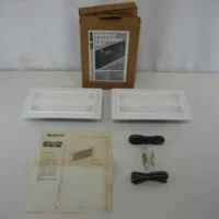 Poly-Planar MA505 Pre-Wired Stereo Speaker Set (White Grilles) New-Old-Stock 90-Day Warranty