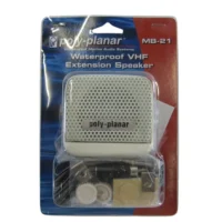 Poly-Planar MB21W Waterproof VHF Marine Extension Speaker (White) New-Old-Stock 90-Day Warranty