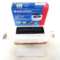 Poly-Planar WC-700 Waterproof Stereo Housing with 40W 3" Speakers New Old Stock Free US Shipping