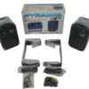 Pyramid 3070 3.5'' Two Way Bass Reflex Mini Monitor Speakers (Black) New-Old-Stock 90-Day Warranty