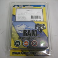RAM Mounts RAM-233 319030 Rail Mount Adapter Kit for RAM-B-202 or RAM-203 *NEW*