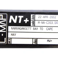 C-Map C-Card NT+ "Narragansett Bay to Cape May" M-NA-C303.04 / 22 APR 2002 -Great Condition/Tested-