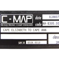 C-Map C-Card "Cape Elizabeth to Cape Ann" NA-B305.00 - 8 Jan 1997 - Tested/Good - Free US Shipping