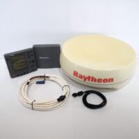 Raytheon 4kW 24" Radome - M92652 - w/ Raymarine RL70 ~ E52031 ~ 7" Monochrome Display ~ FULL SYSTEM!