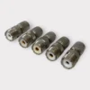 TNC Male To UHF Female Coaxial Connector Adapter **Lot of 5**