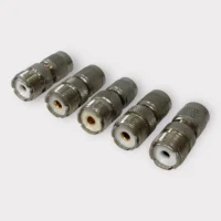 TNC Male To UHF Female Coaxial Connector Adapter **Lot of 5**