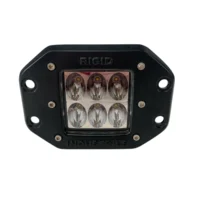 Rigid Industries 512313 Replacement D-Series Driving Flush Mount PRO LED Light - Black