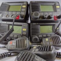 Uniden ES UM525 Submersible VHF Radio Transceiver-LOT OF 4 Radios-Parts Only