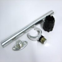 Rupp PAK-0004 Threaded Antenna Support Flat Mount - 1.5" ID Collar 12" 3/4" Pipe