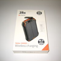 SatStation Solar Boost X Rugged Phone Charger w/WIRELESS CHARGING - 26w 22800mAh