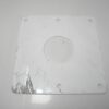 SeaView Aluminum Backing Plate for Radar Mast Mounts with 10"x10" Base Plate - Serviceable Condition