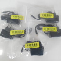 Europlug AC to DC 15V .8A Power Supply Adapter 5.5mm **Lot of 5**