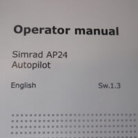 Simrad AP24 Autopilot Operator Manual–English