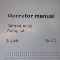 Simrad AP28 Autopilot Operator Manual–English