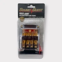 Sound Quest DFP-411 Max-Amp Gold Plated Distribution AGU Fuse Panel **New**