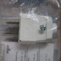 LEVITON 257B Standard Plug 2 Pole 3 Wire Grounding  - Free Shipping