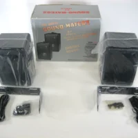 Speco DMS-6 Dual 3-Way Bookshelf Speaker System (Black) 90 Day Warranty *New-Old-Stk*