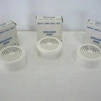 New Line USA Inc. RSK-20 Horn Speakers 8 Ohm 20w Max *Lot Of 3 Speakers* New-Old-Stock