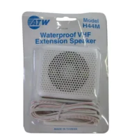 ATW H44M Waterproof VHF Extension Speaker (White) New-Old-Stock 90-Day Warranty