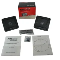 Prospec SEA-4551W 5'' Convertible Wedge Polypropylene Speakers (Black) New-Old-Stock 90-Day Warranty