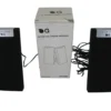 OG OG-008U Active Multimedia Flat Slim Speakers (Black) New-Old-Stock 90-Day Warranty