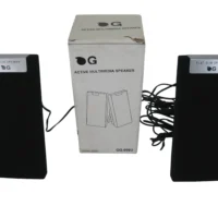 OG OG-008U Active Multimedia Flat Slim Speakers (Black) New-Old-Stock 90-Day Warranty