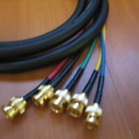 Wireworld Chroma 5 RGBHV Video CRR Oxygen Free Copper/75 OHMS 4 FT. CL3 -UL- Free Shipping