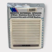 Valmar 41005 Remote External Speaker For All VHF Radios - 6 Watts - White **New**