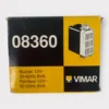 Vimar 08360 Series 8000 Buzzer 12VAC/50-60Hz - White **New**