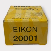 Vimar Eikon 20001 1-Way Rocker Off Switch 16AX/250V - Grey **New**