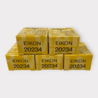 Vimar Eikon 20234 SICURY Euro-American Socket Outlet 250VAC/16A - Grey **Lot of 5**