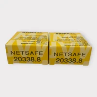 Vimar Eikon 20338.8 RJ45 Cat5e Netsafe UTP Outlet - Grey **Lot of 2**