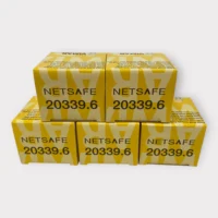 Vimar Eikon 20339.6 RJ45 Cat6 Netsafe UTP110 Outlet - Grey **Lot of 5**