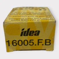 Vimar Idea 16005.F.B SPDT On/Off Switch W/ Luminescent - White - 16AX/250V **New**