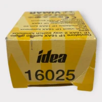 Vimar Idea 16025 1P 2-Way Switch Luminous - 250VAC/16AX - Grey **New**