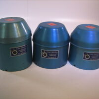 Wood Freeman Boat Compass Metal Housing Lot of 3 - Free Shipping