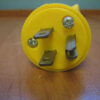 Pass & Seymour # 4867 Non NEMA 3 Way Plug  Yellow Grounding - Free Shipping